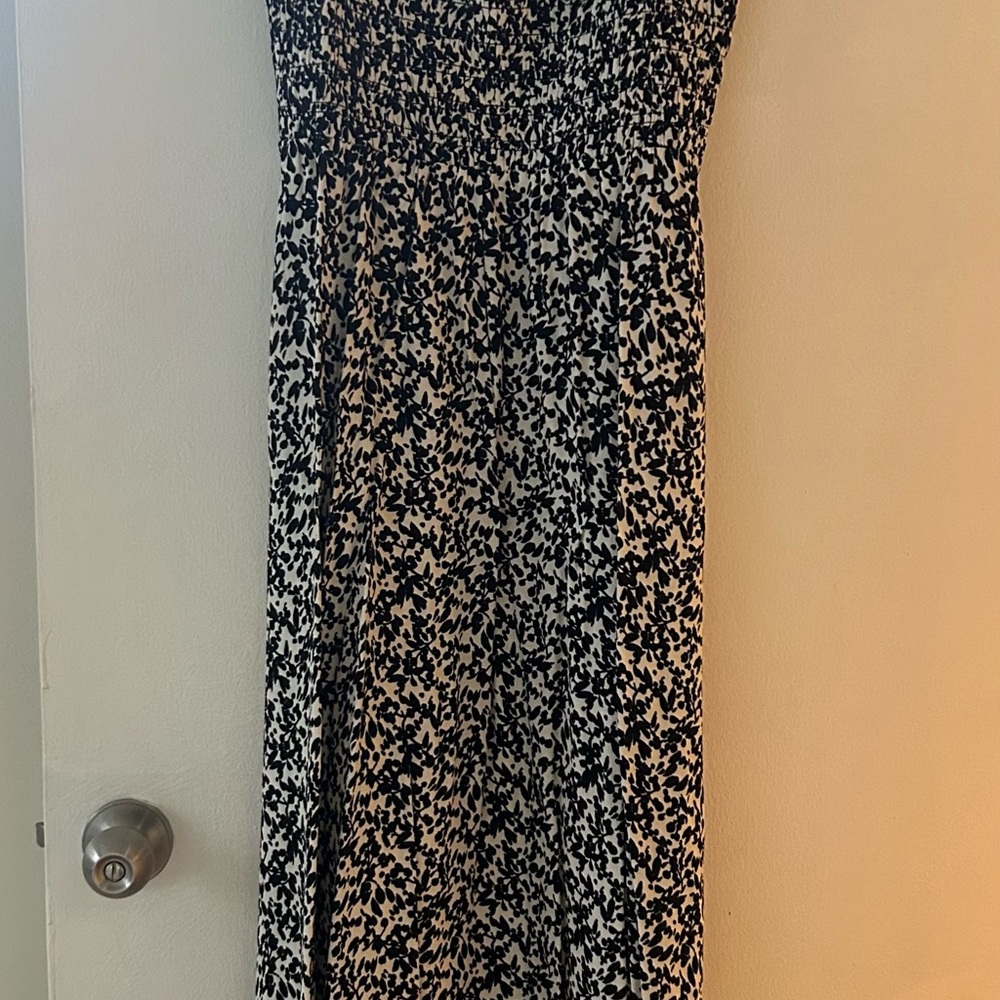 Madewell Black and White Dress